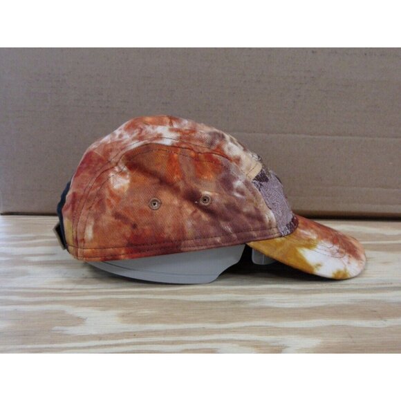 Ixchel Hat Cap Hook Loop Strap Tie Dye Patchwork Paneled Embroidered - Picture 5 of 11